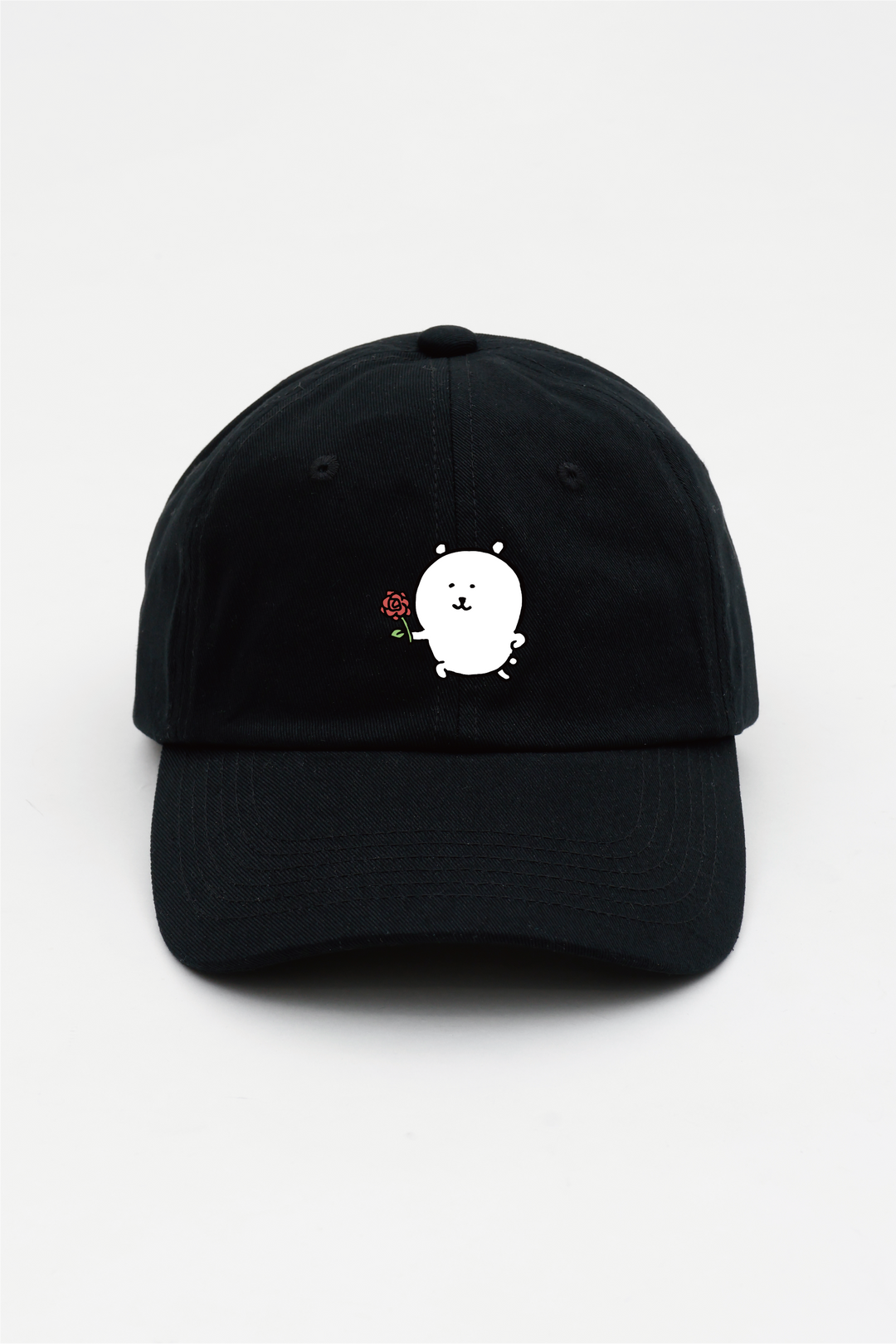 預訂｜白熊 ODM Cap帽 玫瑰白熊