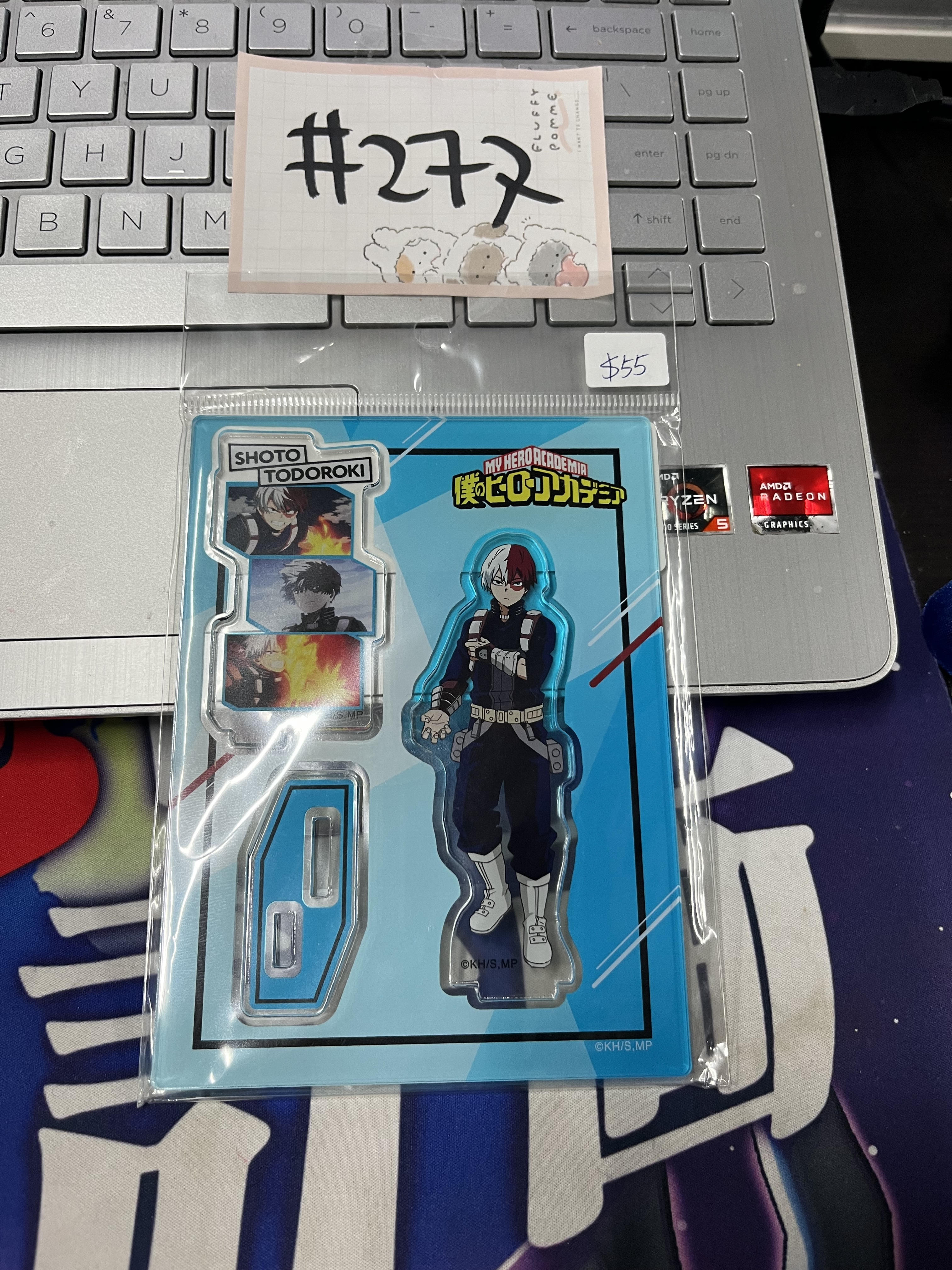 我的英雄學院  轟 膠牌#277