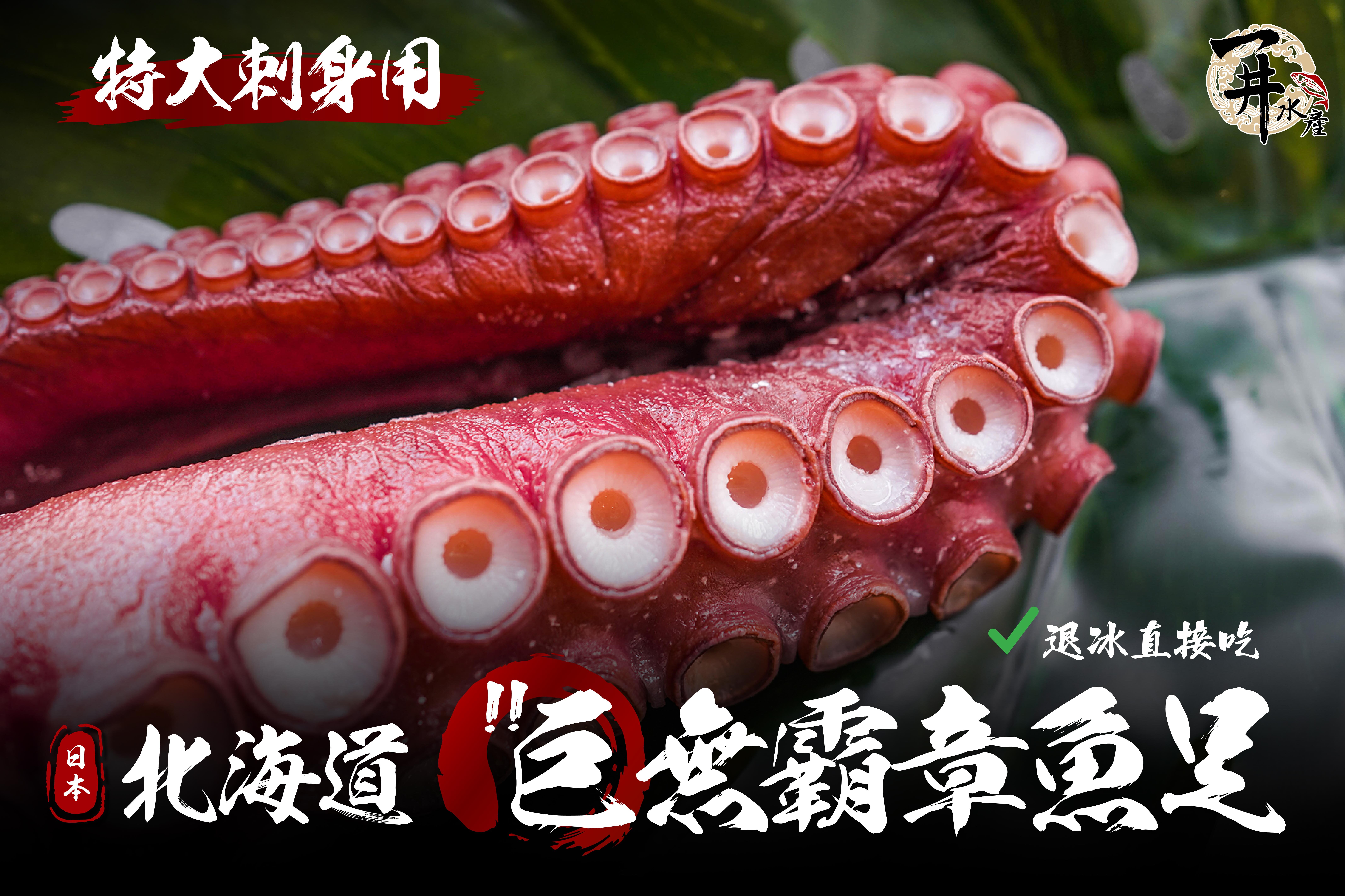 日本北海道｜巨大章魚腳 / 章魚足