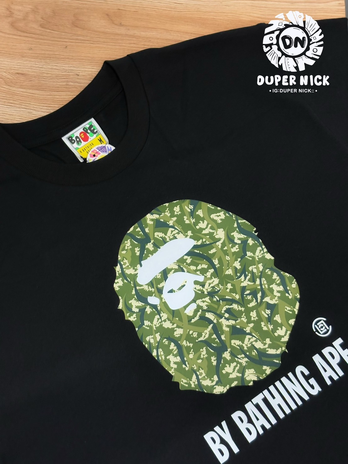 BAPE X CLOT By Bathing Ape Relaxed Fit Tee 限量聯名 猿人頭 短袖