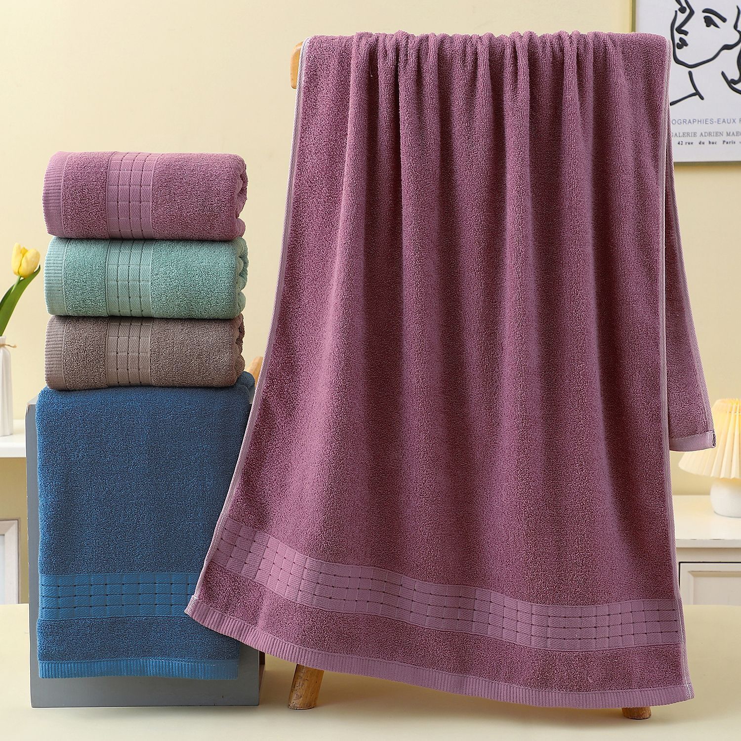 浴巾磚塊紋 S147 - S150