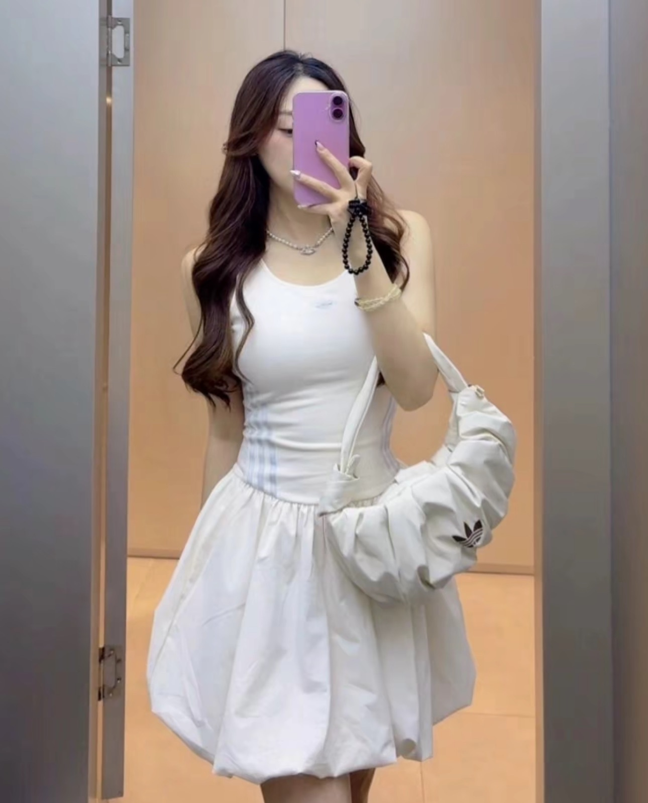 ADIDAS ORIGINALS BAG 暖沙色 漢玉白 餃子包 雲朵包 羊角包