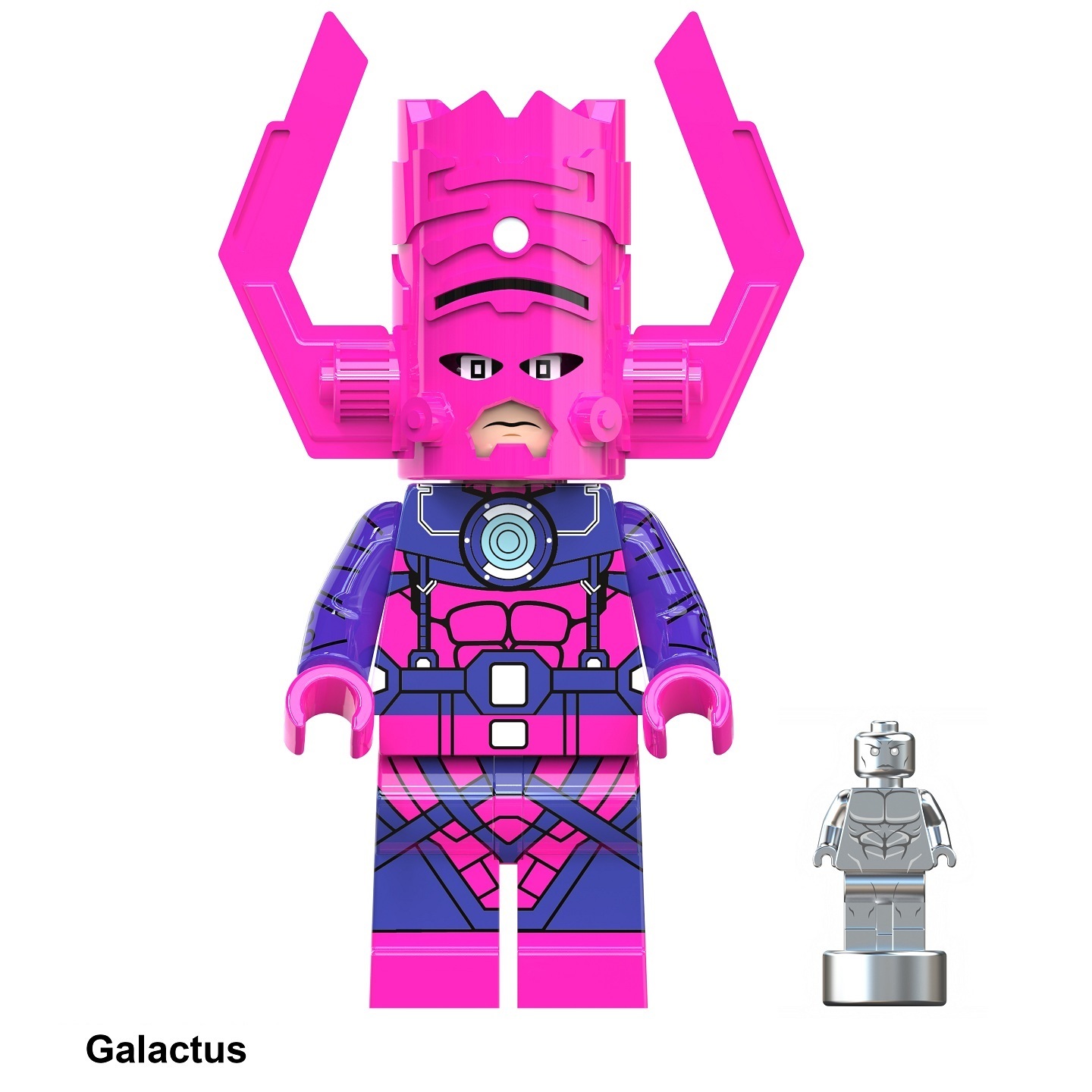 The Fantastic Four Galactus Custom Minifigures Minifigs Fit Lego TV6215 TV1127