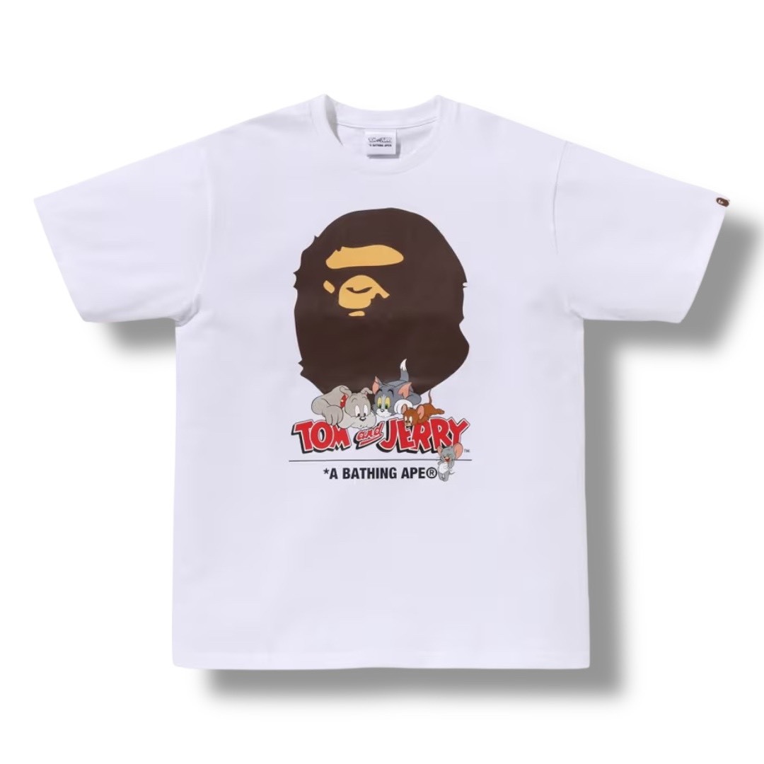 BAPE A BATHING APE®︎ × 華納 85TH 湯姆傑利鼠 - 限量聯名 短袖
