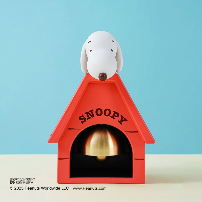 SNOOPY 史努比 磁吸門鈴 鈴鐺 冰箱貼 狗屋 裝飾 / 預購