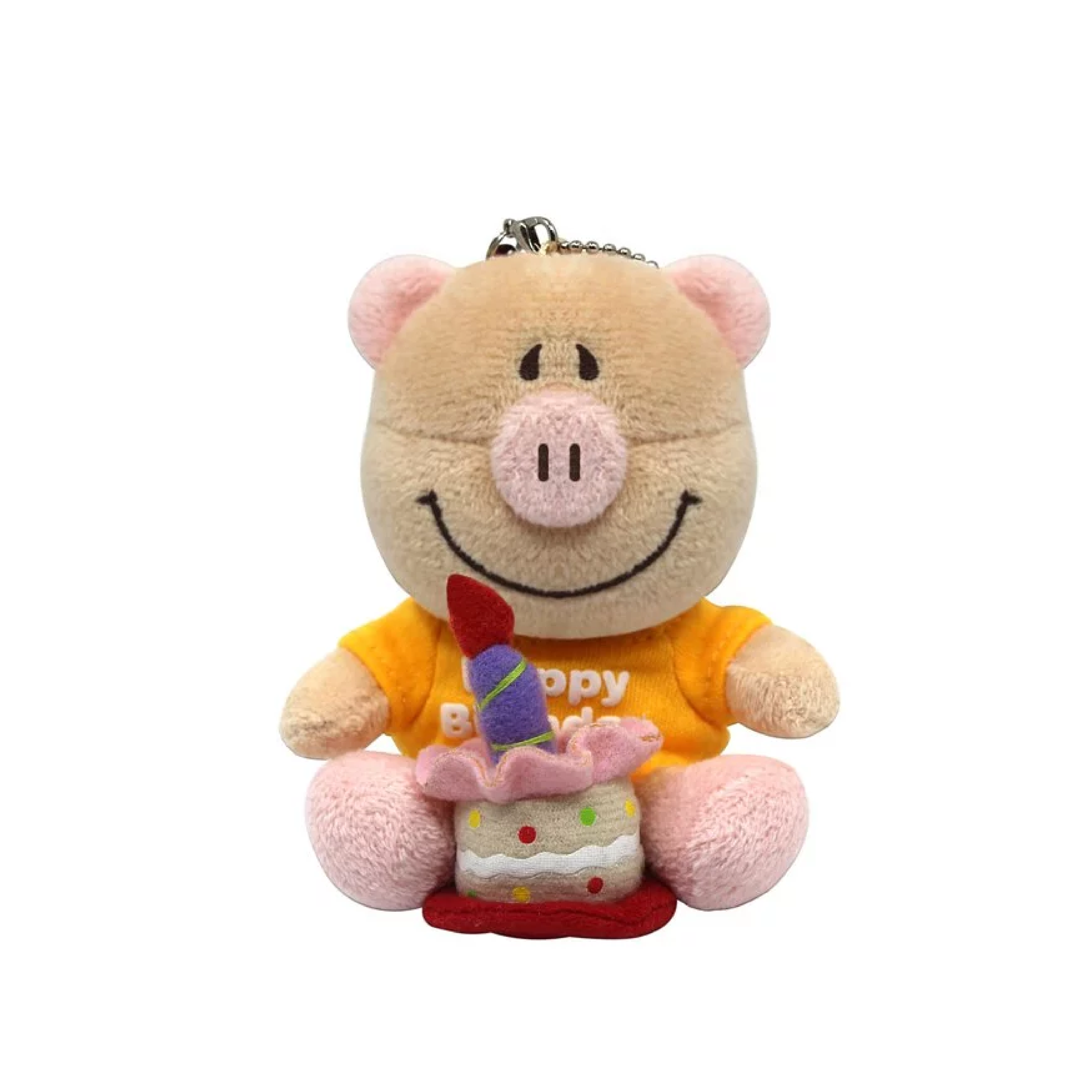 P.C 世界需要愛 (A) 3.5吋 - 抱抱生日蛋糕 (黃衫)