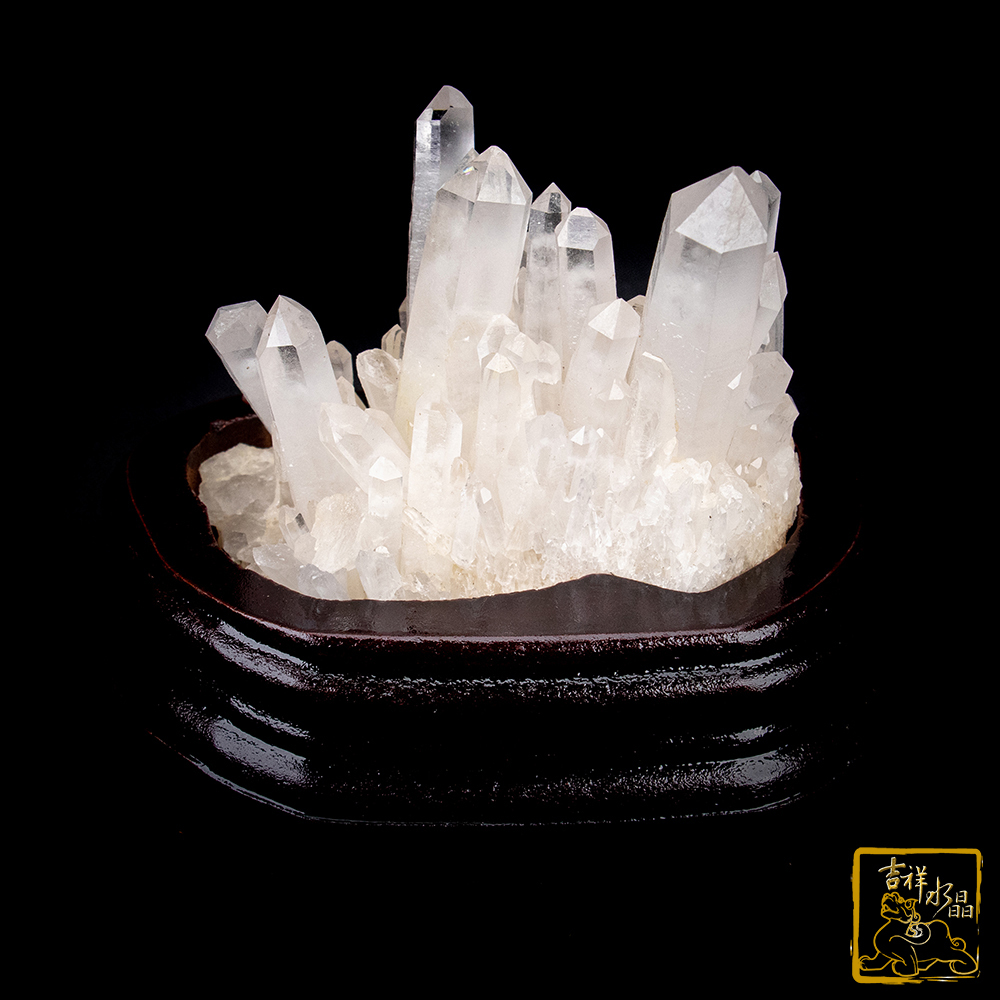 Clear Quartz Crystal Cluster 397g