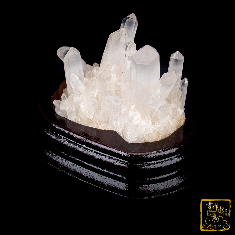 Clear Quartz Crystal Cluster 397g
