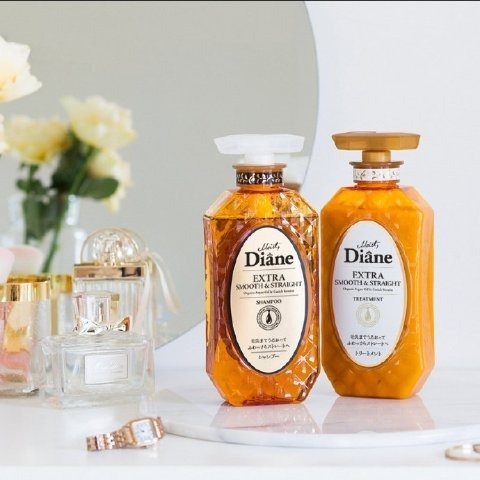 Moist Diane 順直柔滑洗護髮套裝 洗頭水+護髮素 450ML x2 [#SQ25081026]