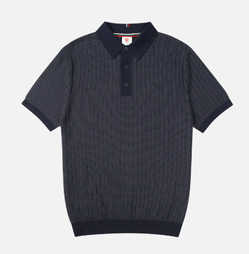 WILSON 威爾森 / Lafayette 人字紋 Polo 毛衣 / W253101TPS71 / AUG25