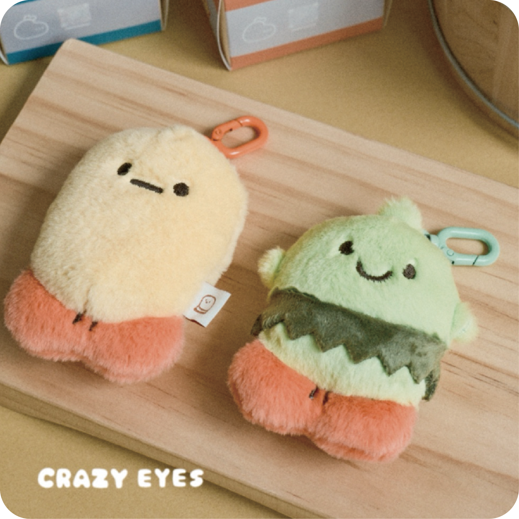 炸蝦/蝦布林-絨毛叫聲娃娃