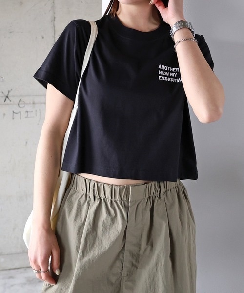 ANME / Embroidered Logo Mini T-shirt
