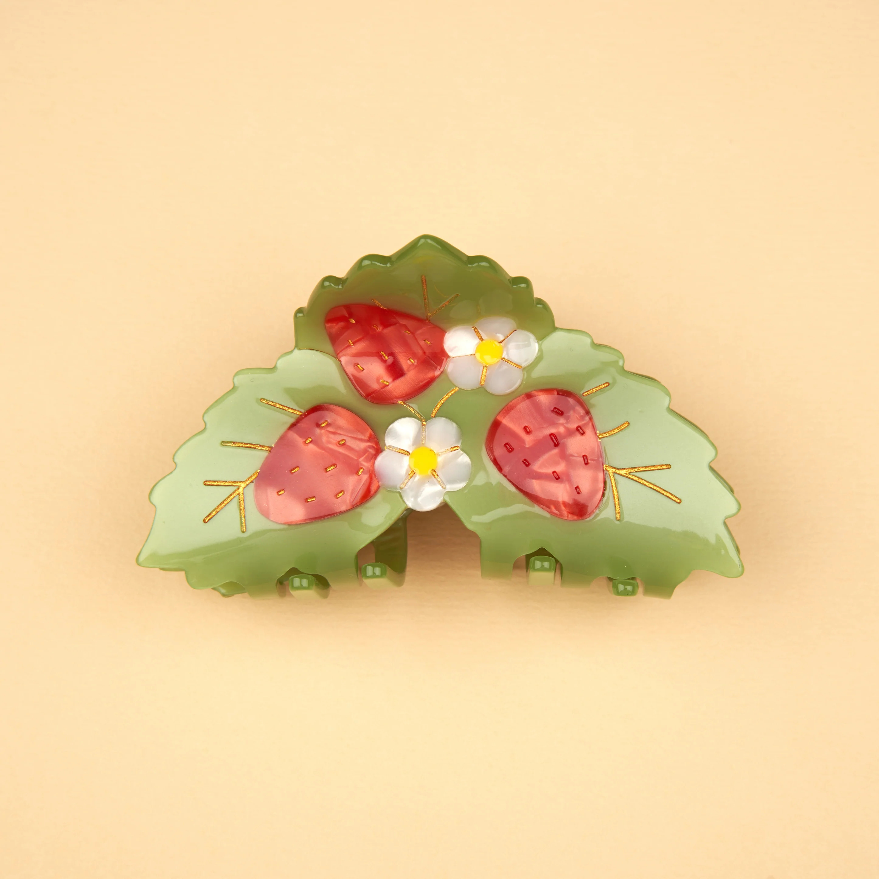 Strawberry Plant Hair Claw｜Coucou Suzette