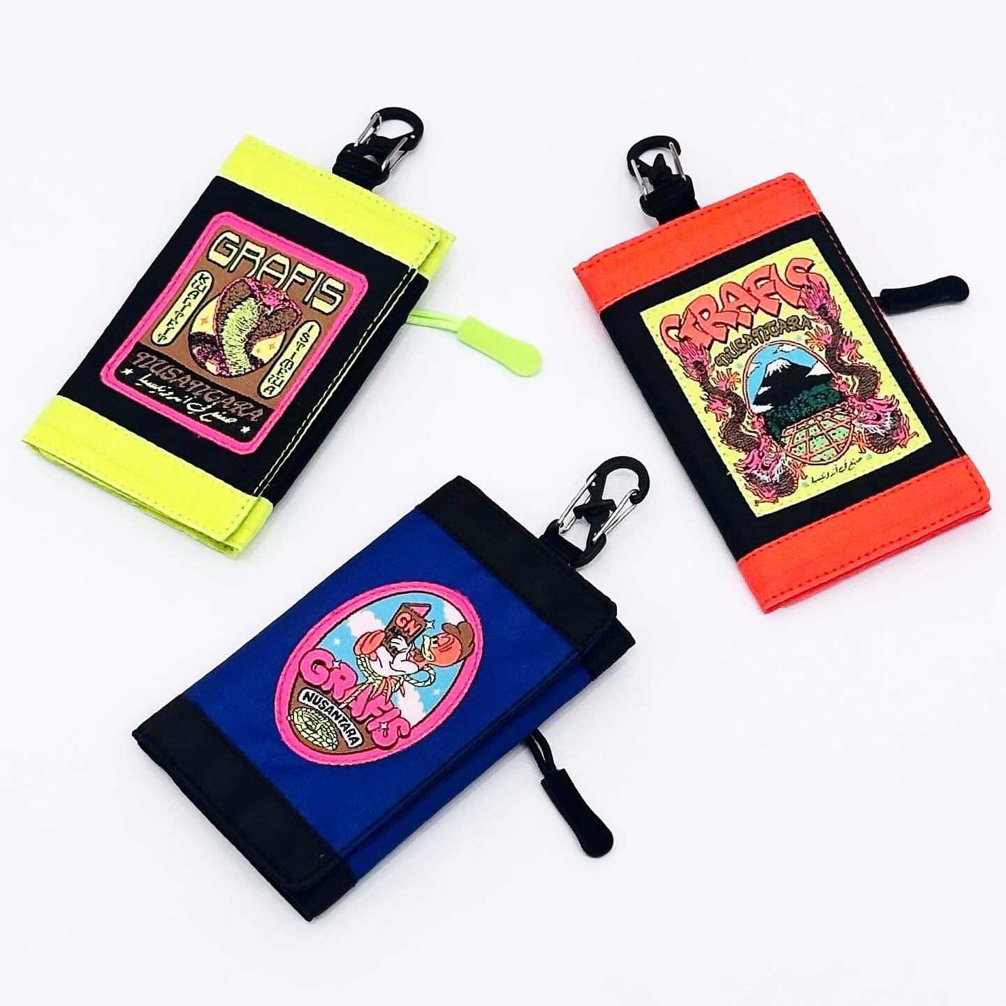 grafis nusantara 刺繡錢包