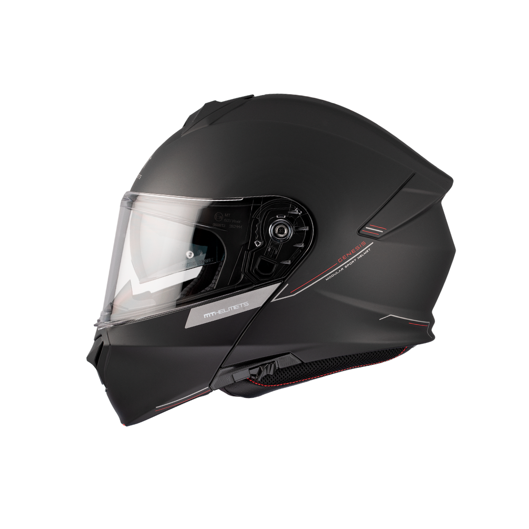 MT HELMETS GENESIS SV SOLID A1 MATT BLACK 消光面