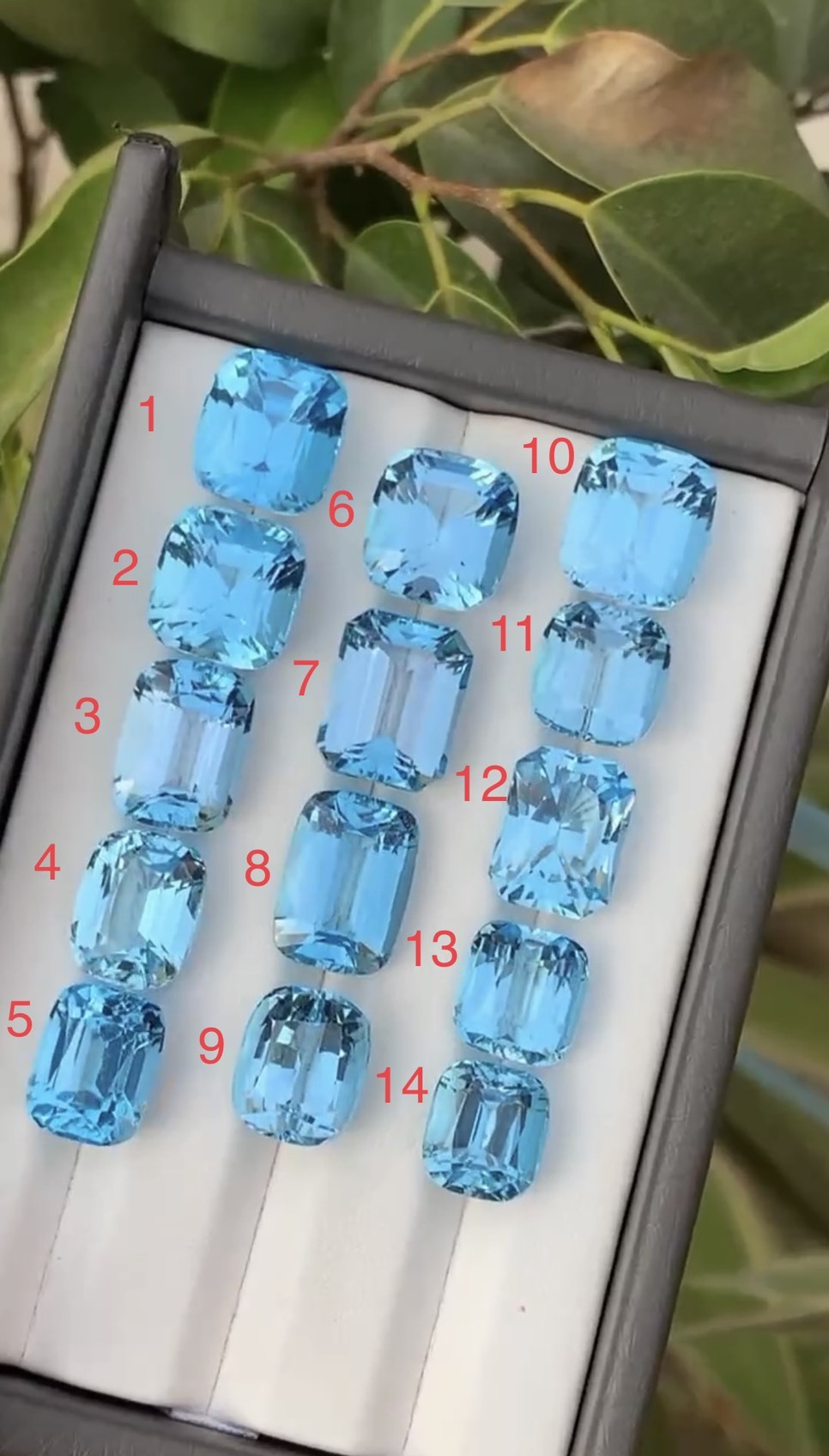 限量放漏｜大克拉瑞士藍拓帕石