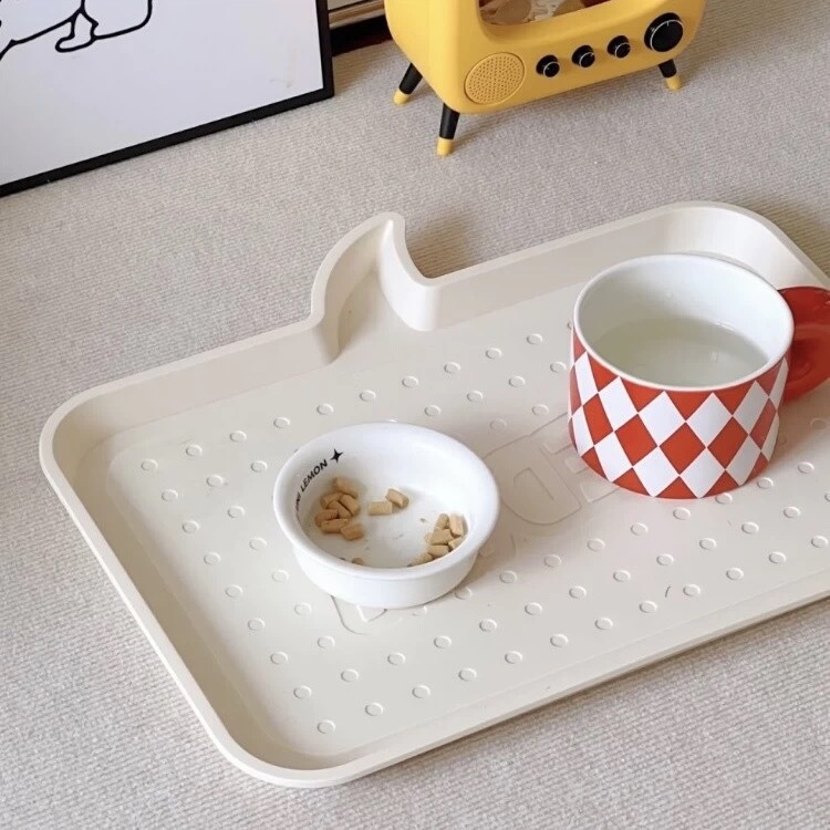 宠物猫狗 餐垫托盘 易清洁