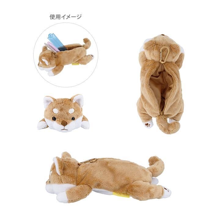 nuimee 造型筆袋 柴犬｜SUN STAR 日本