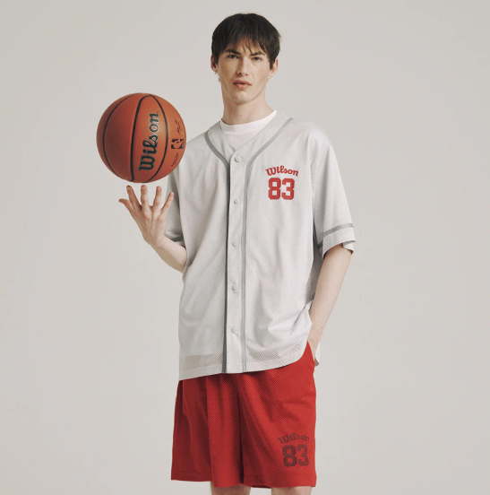 WILSON 威爾森  /  全能型透氣短袖襯衫 / WM32058513LGR / AUG25