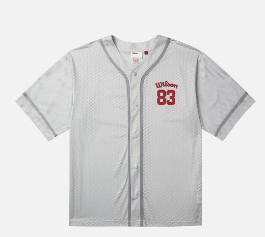 WILSON 威爾森  /  全能型透氣短袖襯衫 / WM32058513LGR / AUG25