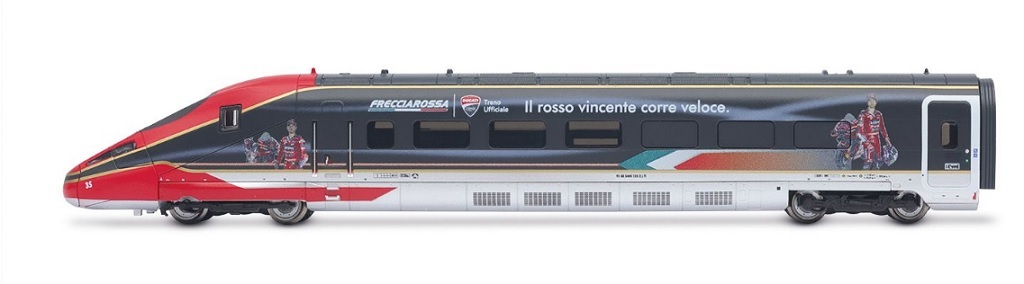 Arnold HN2620 N規 FS Trenitalia 高速列車 Frecciarossa 1000 杜卡迪廣告.4輛