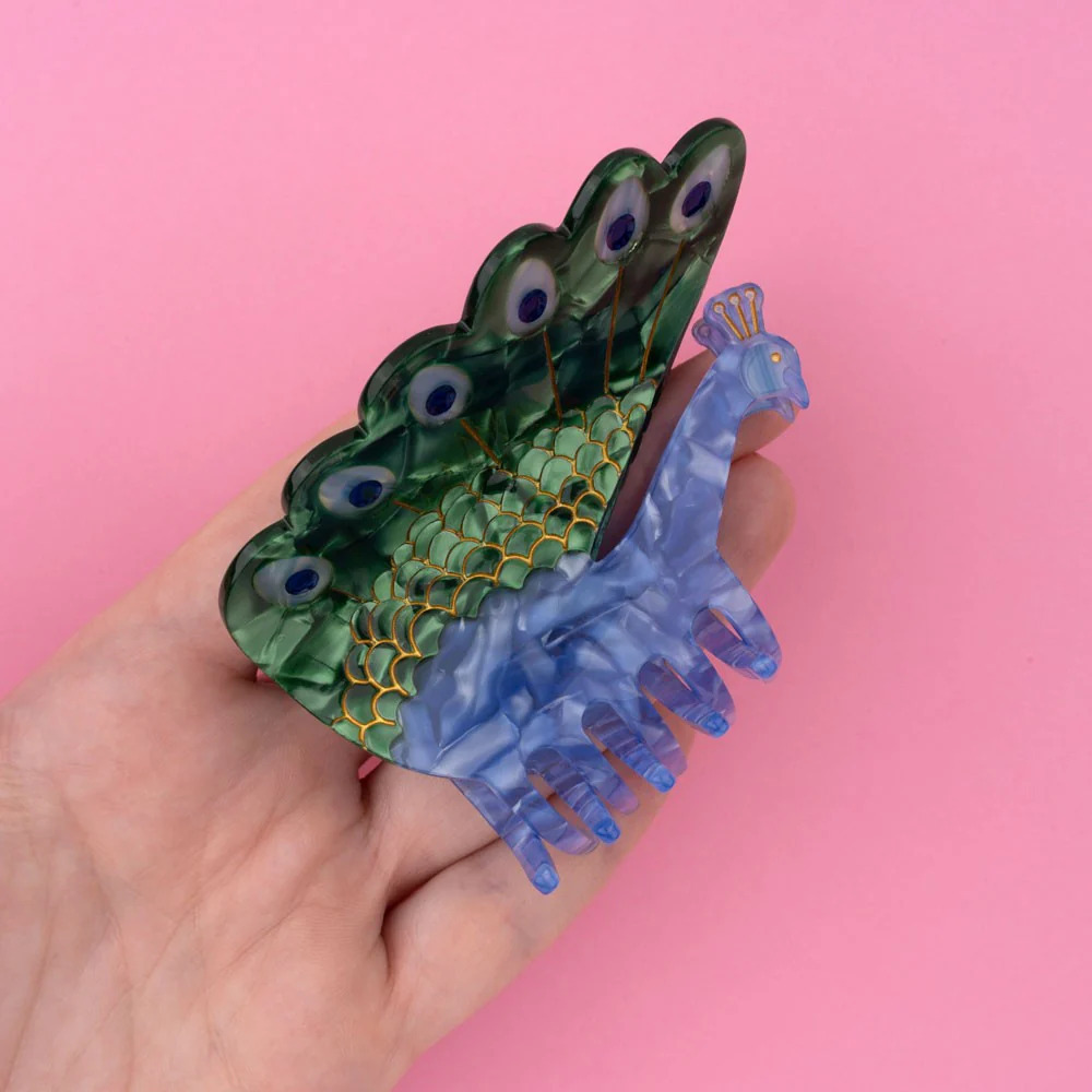 Peacock Hair Claw｜Coucou Suzette