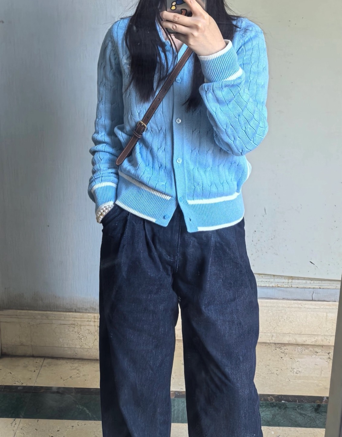 adidas 三葉草 女款藍色開襟外套 運動休閒針織長袖上衣 百搭復古風 宋雨琦同款Aug25