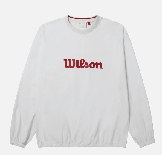 WILSON 威爾森  /  WILSON LOGO Piste UNI 長袖T恤 / WM32068513WHT / AUG25