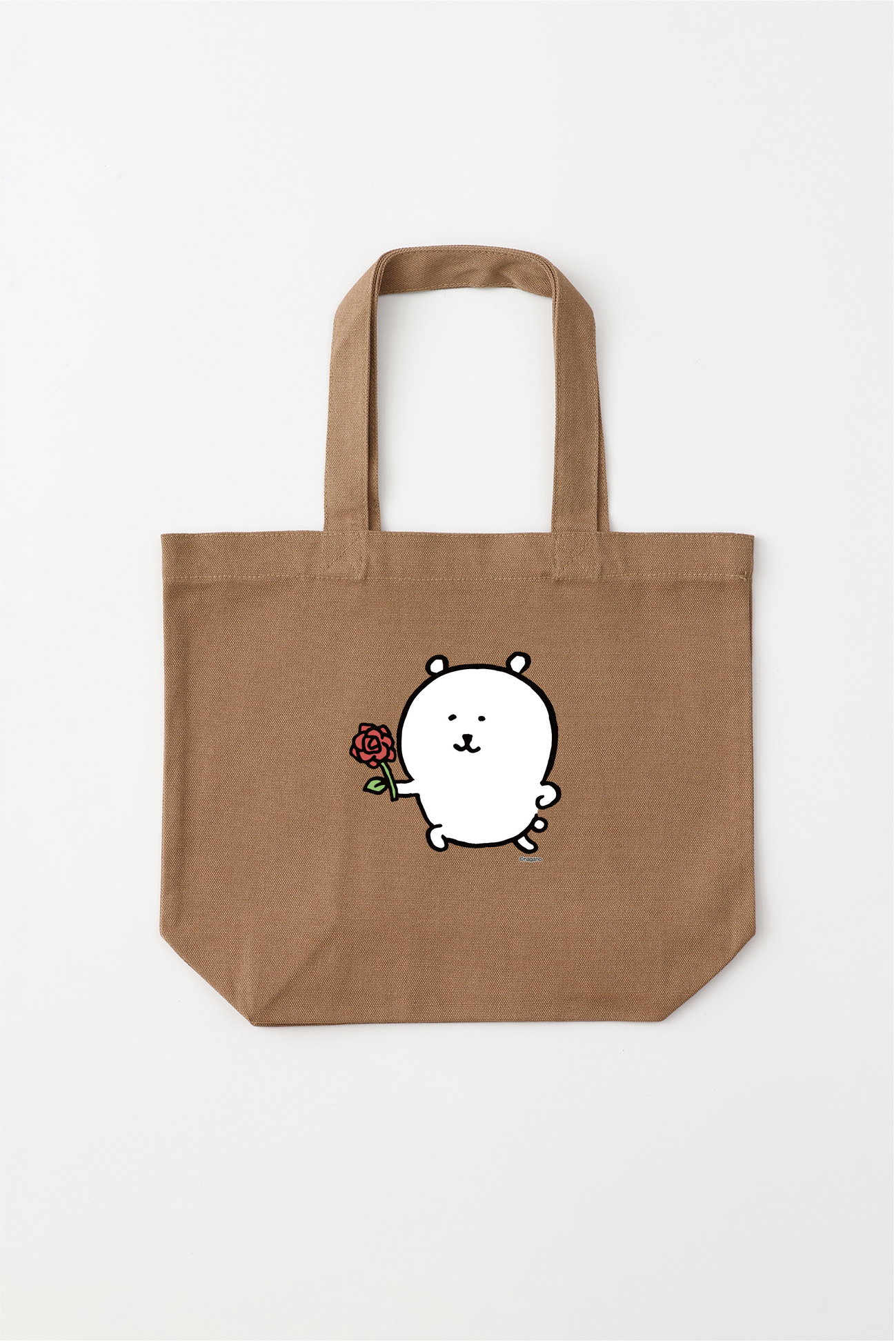 預訂｜白熊 ODM Tote Bag 玫瑰白熊