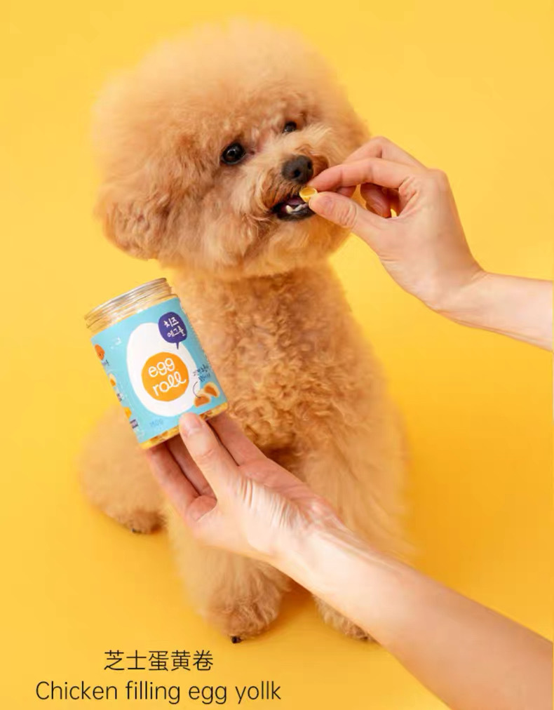NATURAL CORE 狗狗零食 鸡肉芝士蛋黄卷