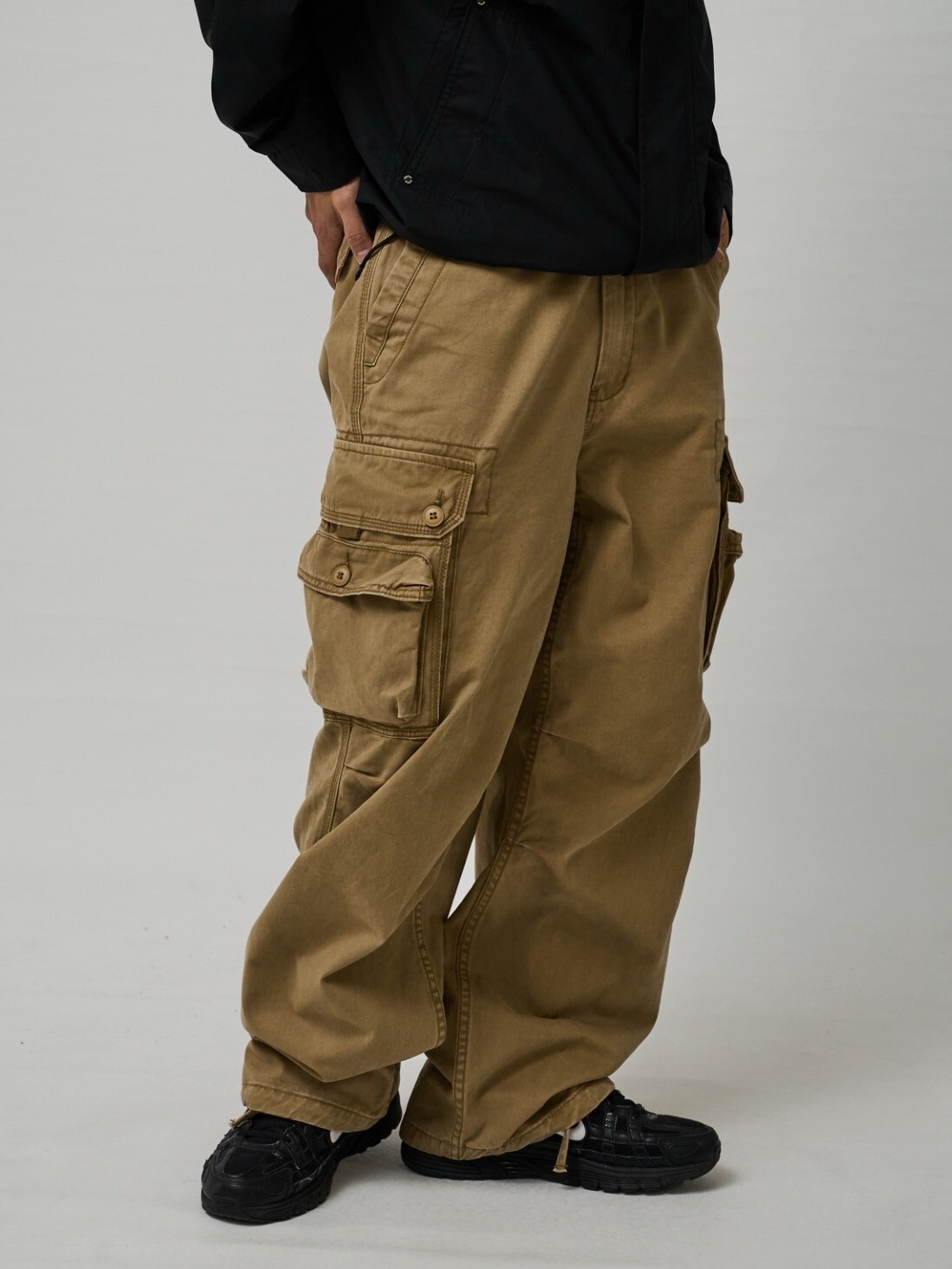 [1atm] 觀測-側口袋工作褲