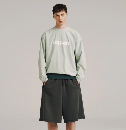 WILSON 威爾森  /  WILSON LOGO Piste UNI 長袖T恤 / WM32068513MGN / AUG25