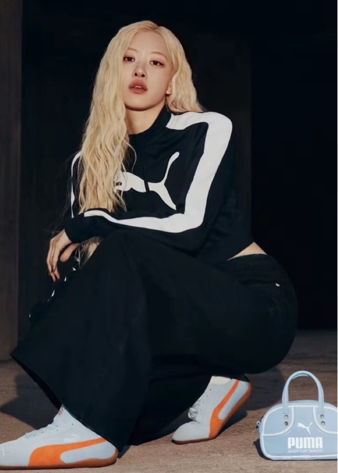 PUMA Speedcat OG 淡藍橙休閒運動鞋 男女款 朴彩英同款 跑步板鞋✨Aug25