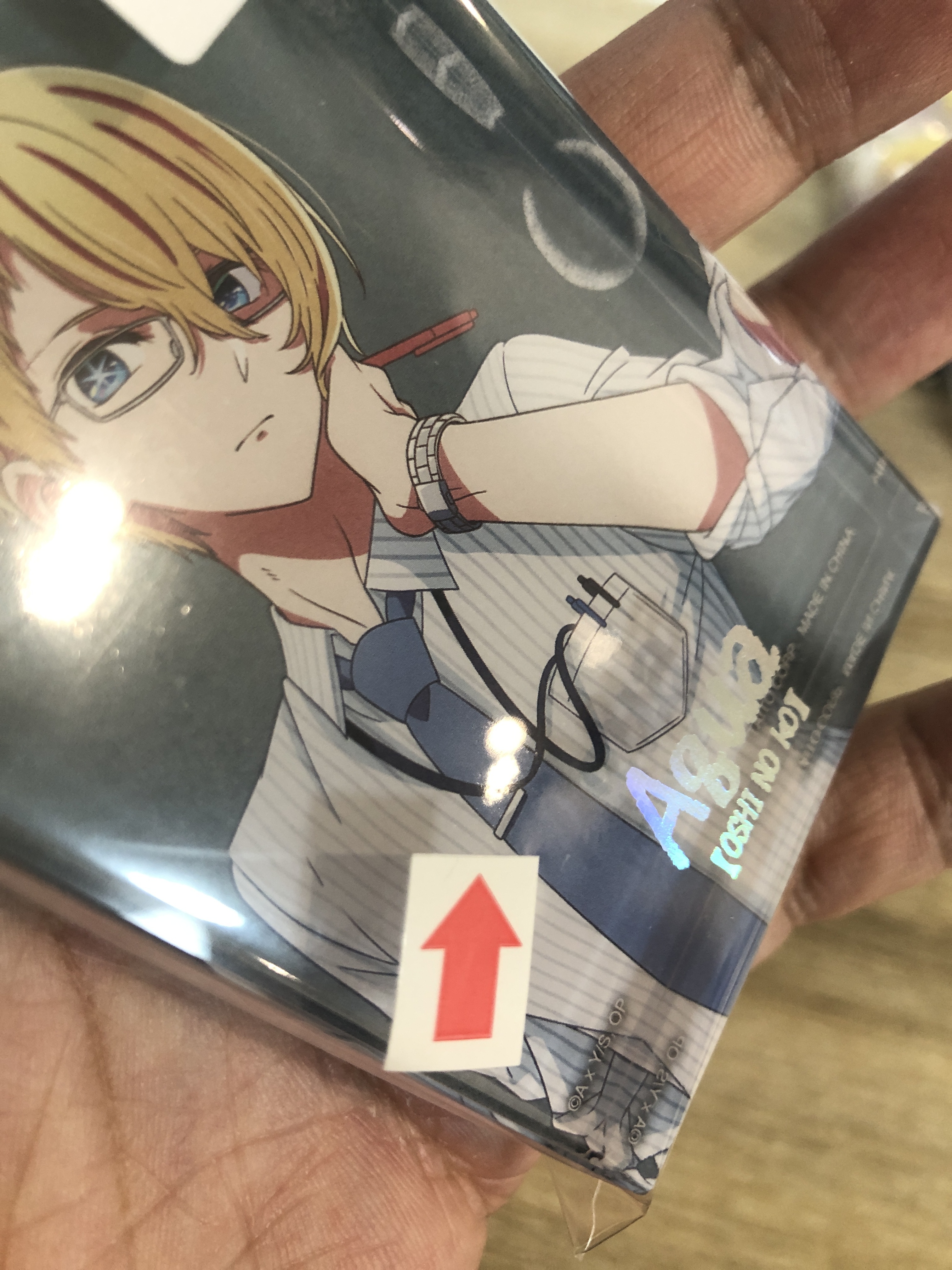 我推的孩子 AQUA 膠牌 瑕#321