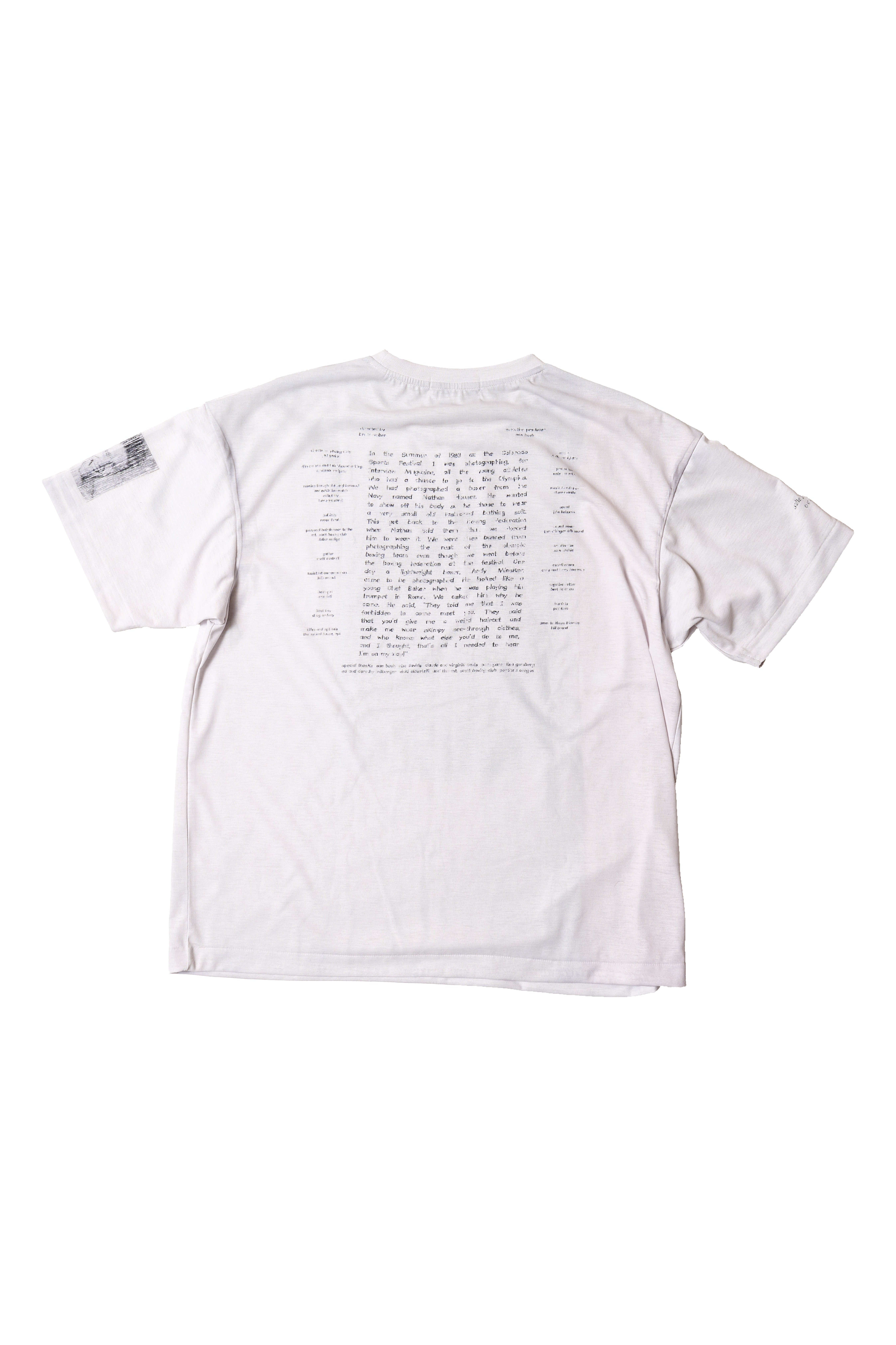 TOLQ TROMPE L'OEIL SCRATCH T-SHIRT S/S