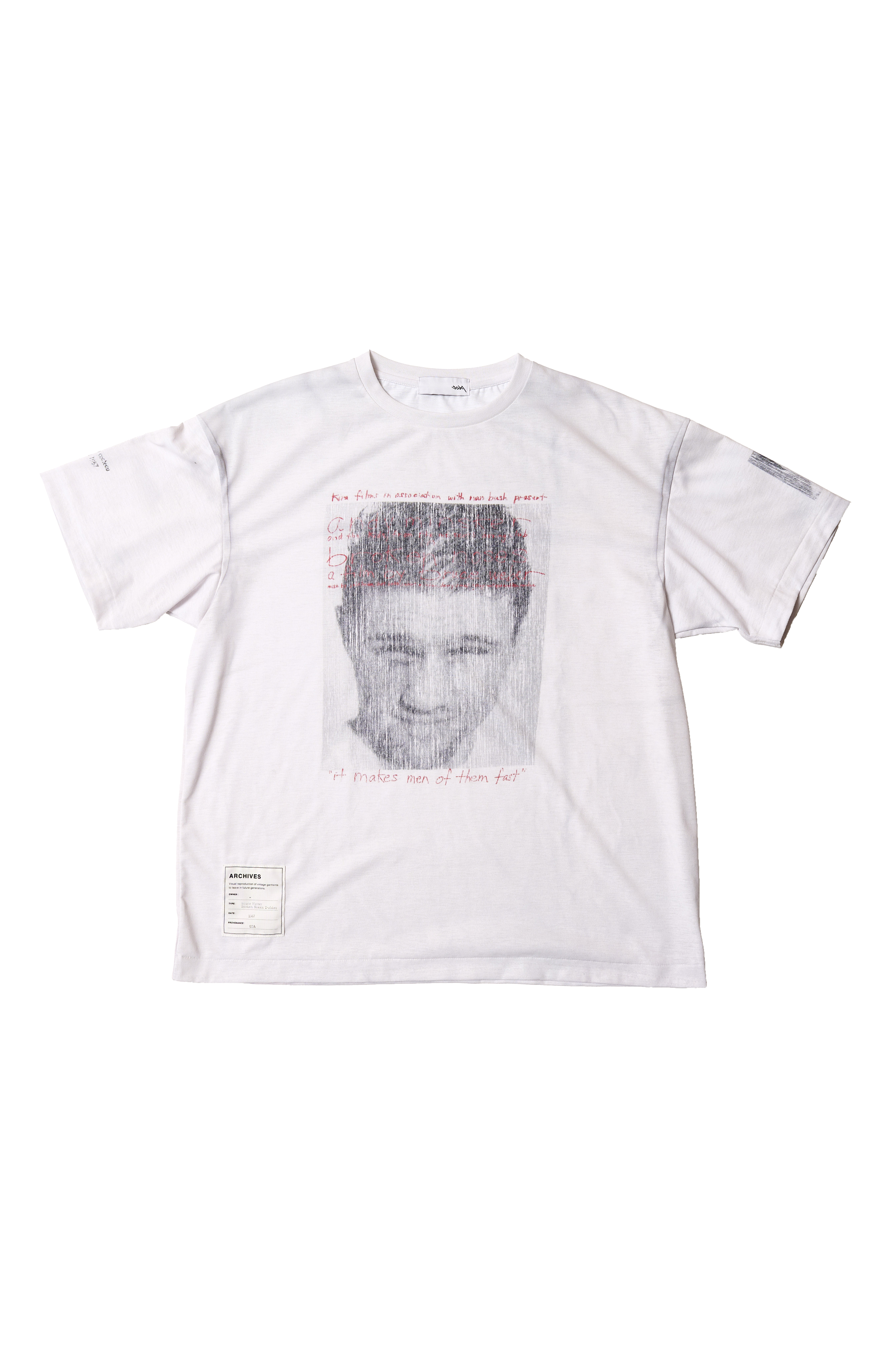 TOLQ TROMPE L'OEIL SCRATCH T-SHIRT S/S