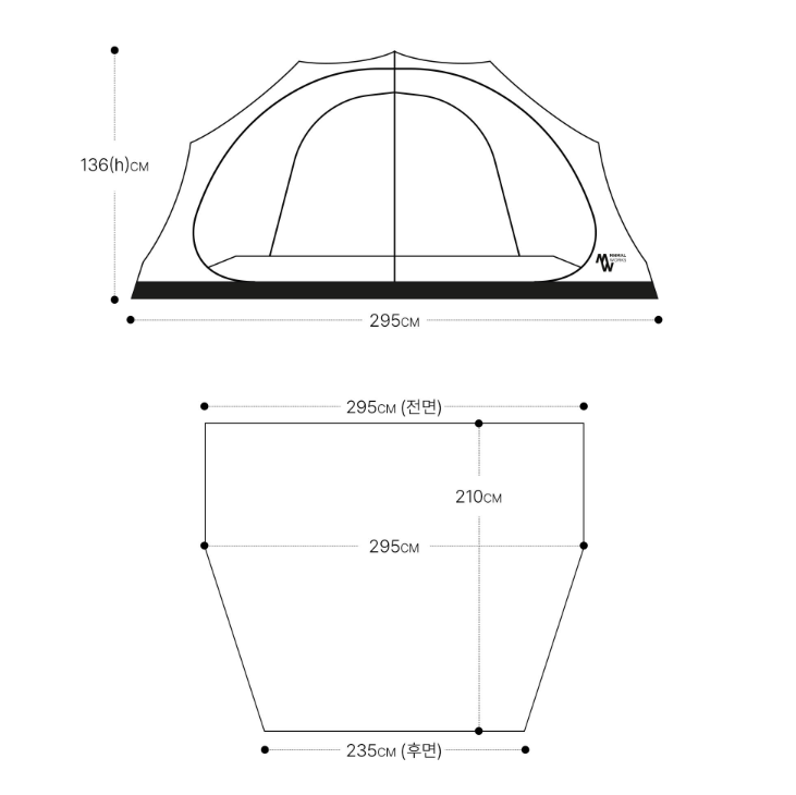 Minimal Works｜Shelter GE/GHE 延伸前庭專屬內帳
