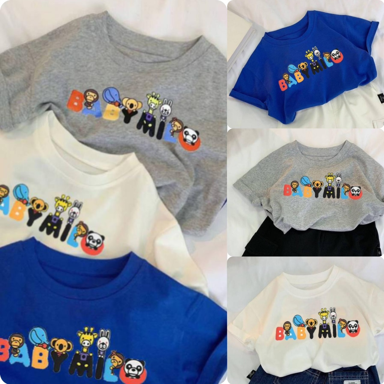 兒童Baby Mil*o 圓領短袖衫-2501701