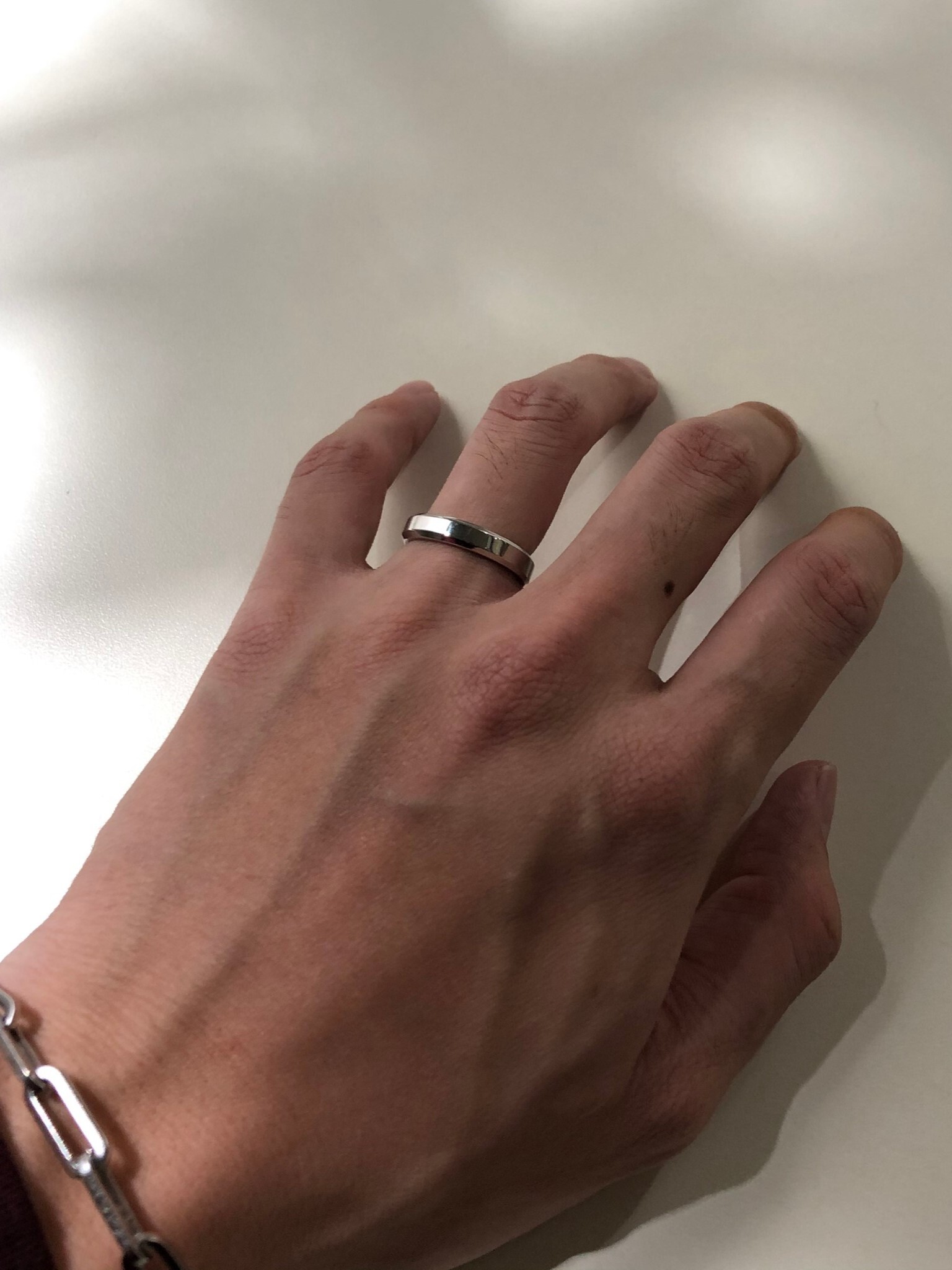 [1atm] 質感銀戒 (Thin)