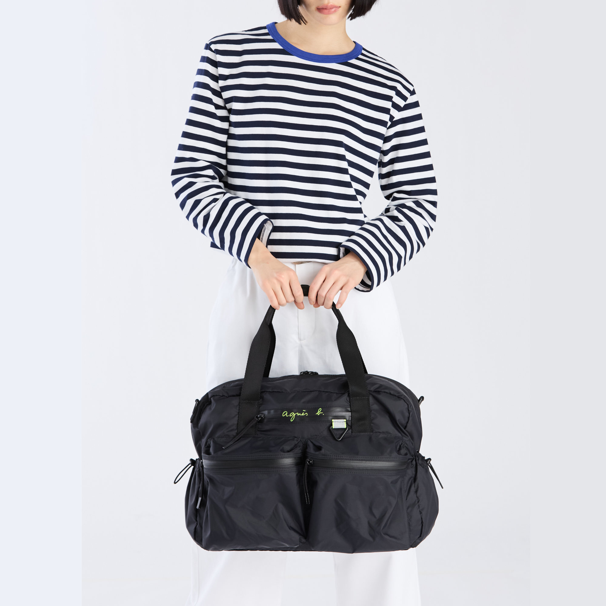 agnès b. 男女通用尼龍背包