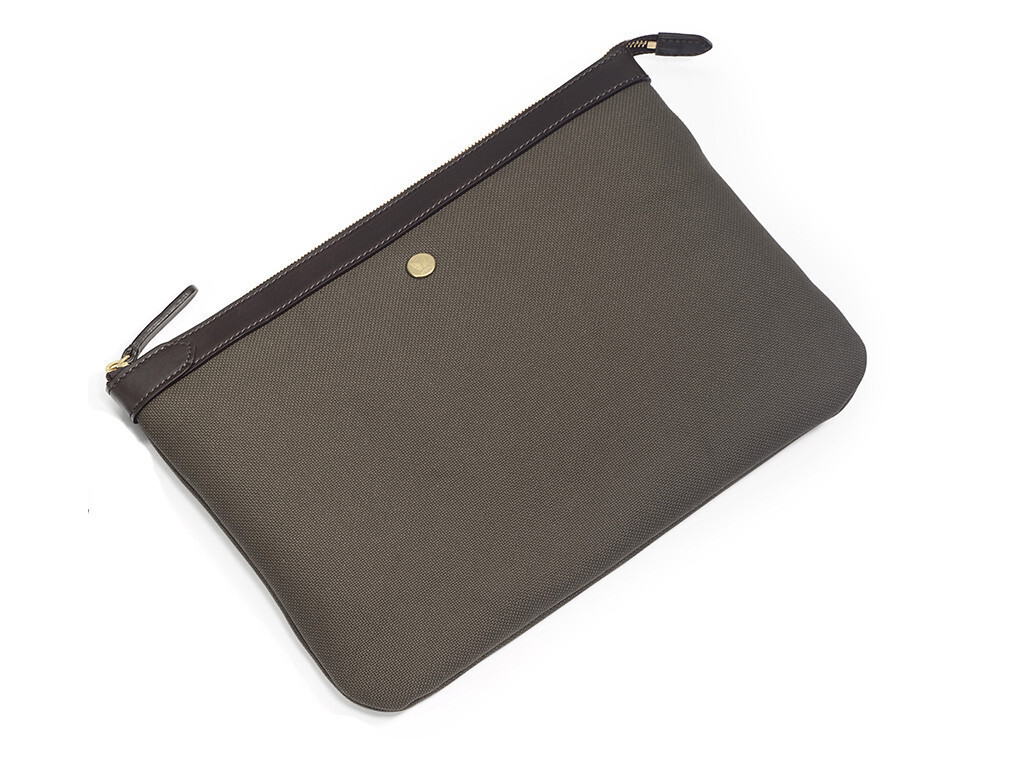 MISMO | MS POUCH LARGE 拼接材質手拿包