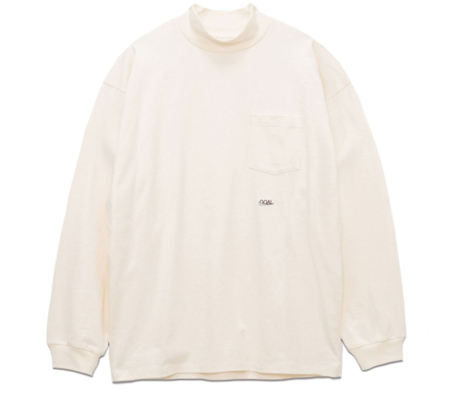 Nanamica / OOAL 小高領 L/S T 恤 / S25FT007  /  AUG25