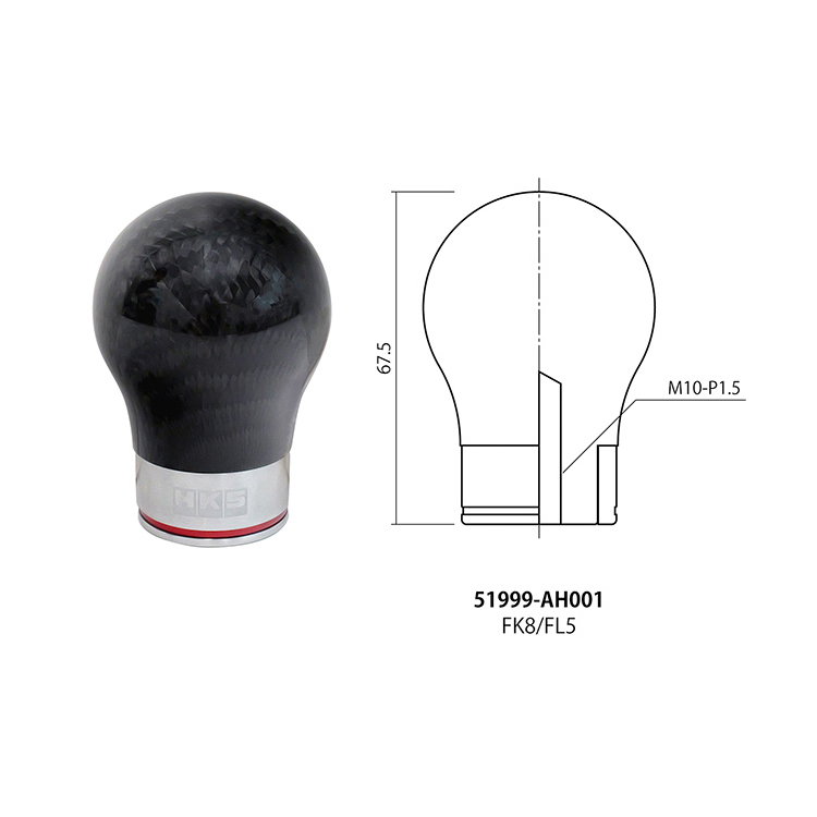 HKS CARBON 排檔頭 HONDA CIVIC TYPE R FL5 FK8 適用