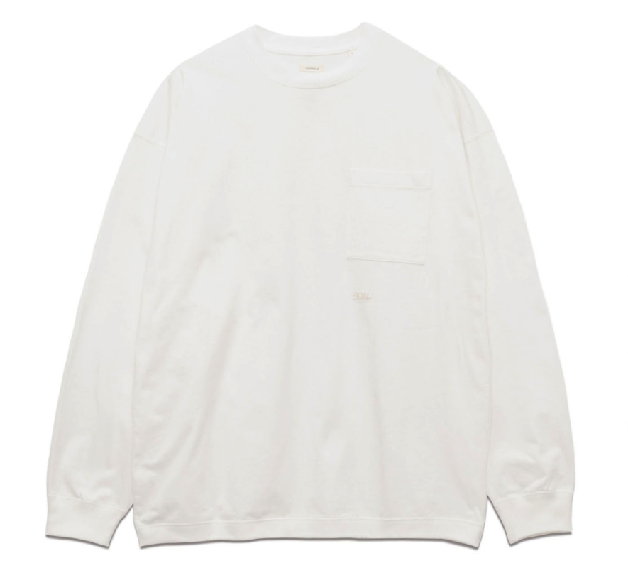 Nanamica / OOAL L/S 口袋 T 恤 / S25FT008 / AUG25