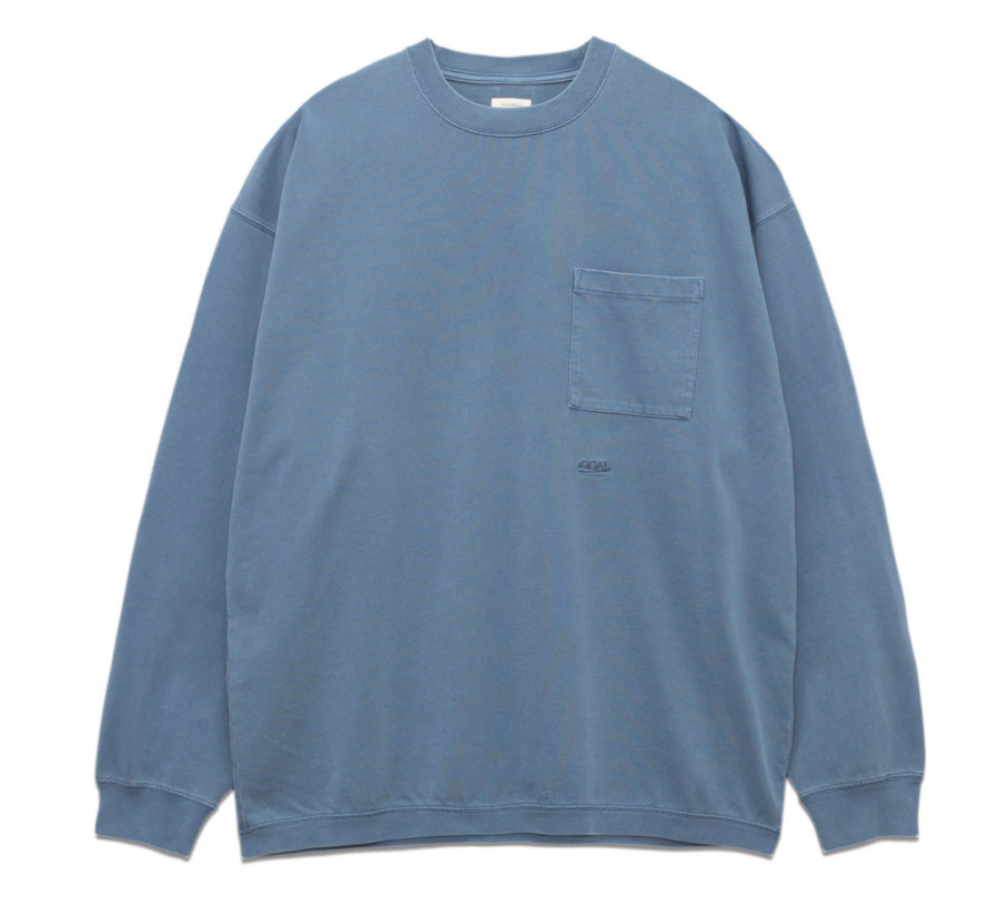Nanamica / OOAL L/S 口袋 T 恤 / S25FT008 / AUG25