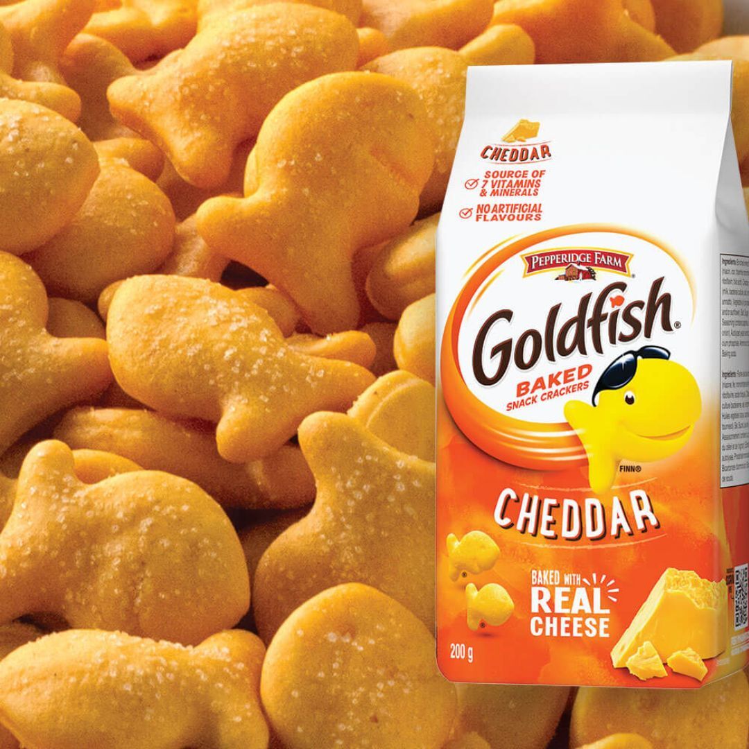 Campbell’s Goldfish 小魚餅乾 經典九種口味系列 - 兩款限時款
