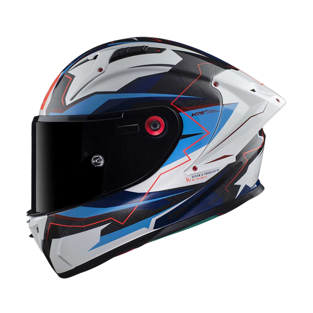 MT Helmets KRE+ S KRAKER 符合賽車批准的最高標準 FIM 認証 全碳纖頭盔