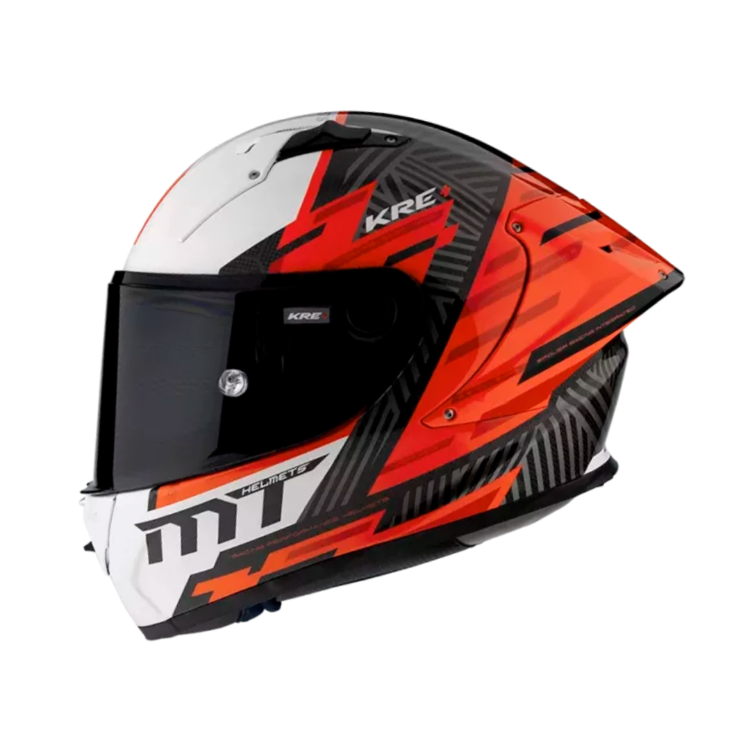 MT Helmets KRE+ S BRUSH 符合賽車批准的最高標準 FIM 認証 全碳纖維頭盔