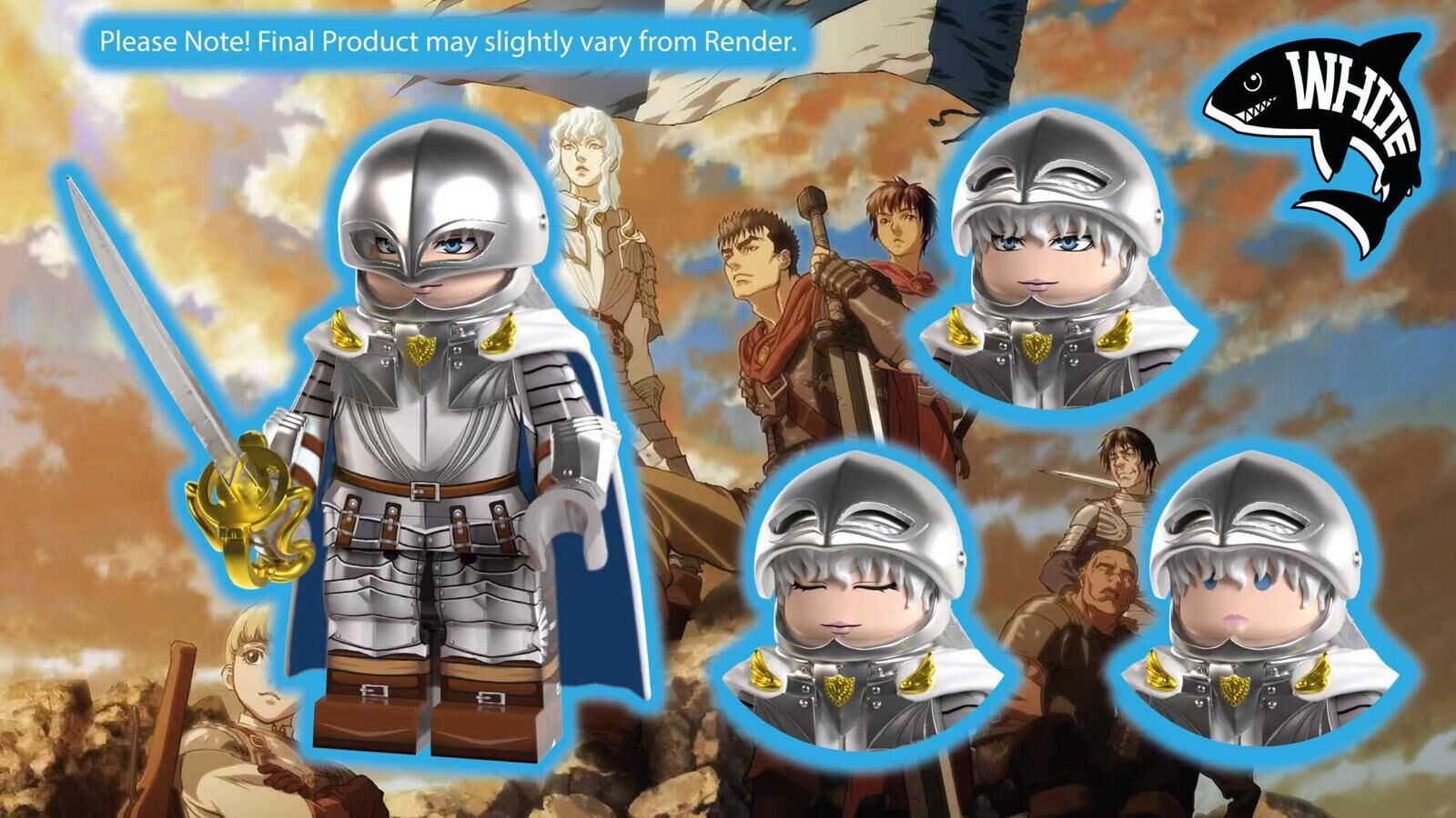 【預訂】【White Brick】格里菲斯（鷹之樂隊）