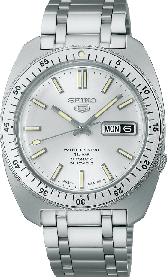 萬年鐘錶 - SEIKO  5 Sports  限量1960復刻 經典機械腕錶   SRPL91K1 / 4R36-17S0S  錶徑38.2MM